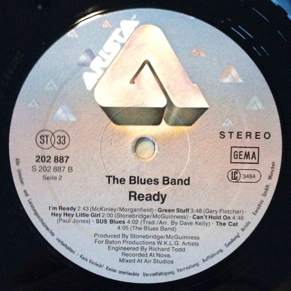 The Blues Band : Ready (LP, Album)