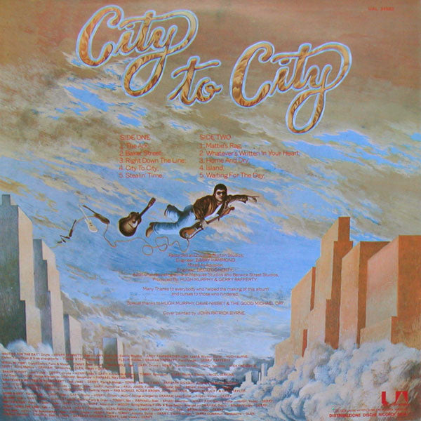 Gerry Rafferty : City To City (LP, Album)