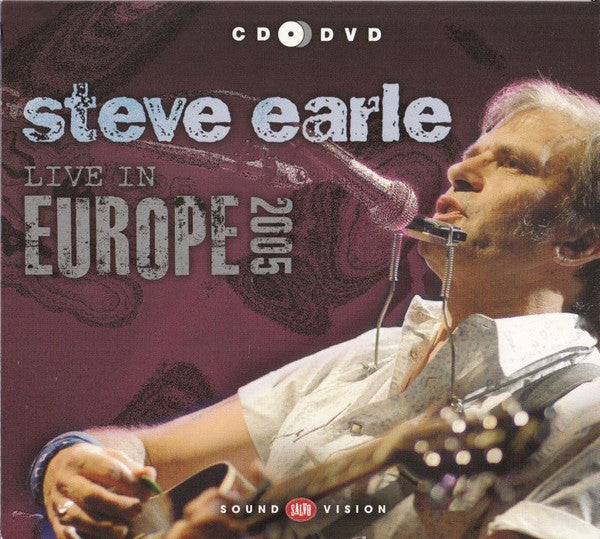 Steve Earle : Live In Europe 2005 (CD, Album, Liv + DVD)