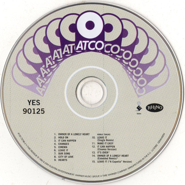 Yes : 90125 (CD, Album, RE, RM)