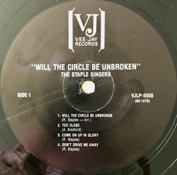 The Staple Singers : Will The Circle Be Unbroken? (LP, Mono, RE)