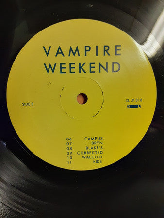 Vampire Weekend : Vampire Weekend (LP, Album, No )