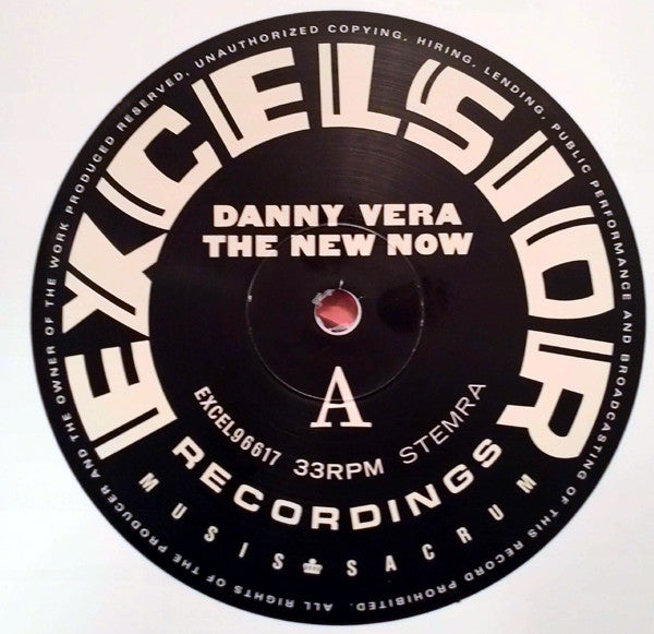 Danny Vera : The New Now (LP, Album, Whi + CD, Album)