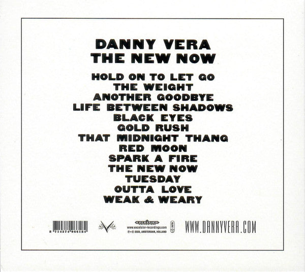 Danny Vera : The New Now (CD, Album)