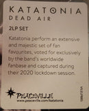 Katatonia : Dead Air (2xLP, Album, 180)