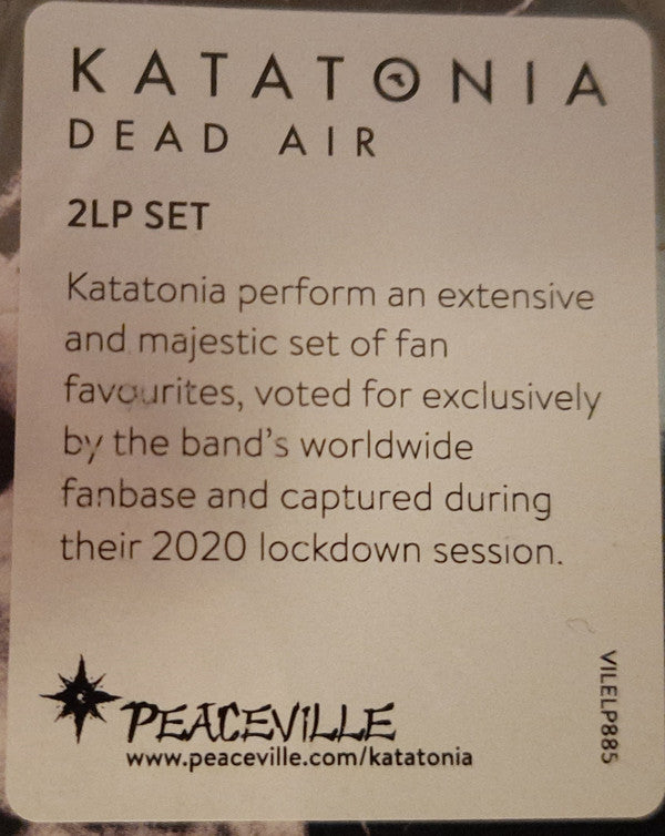 Katatonia : Dead Air (2xLP, Album, 180)