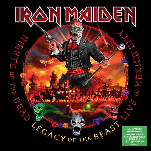 Iron Maiden - Nights Of The Dead, Legacy Of The Beast: Live In Mexico City (LP) - Discords.nl