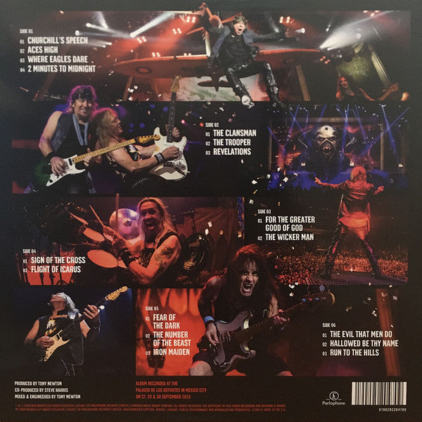 Iron Maiden : Nights Of The Dead, Legacy Of The Beast: Live In Mexico City (LP, Gre + LP, Whi + LP, Red + Album, Ltd, Tri)
