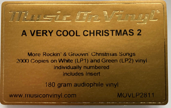 Various : A Very Cool Christmas 2 (LP, Whi + LP, Gre + Comp, Mono, Ltd, Num, 180)