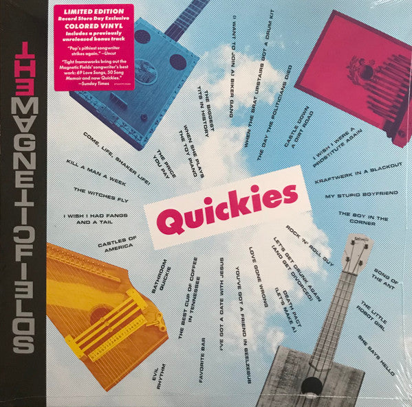 The Magnetic Fields : Quickies (LP, Album, Ltd, RE, Mag)