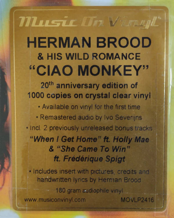 Herman Brood & His Wild Romance - Ciao Monkey (LP) - Discords.nl