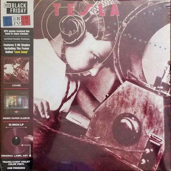 Tesla : The Great Radio Controversy (LP, Album, Ltd, RE, Vio)