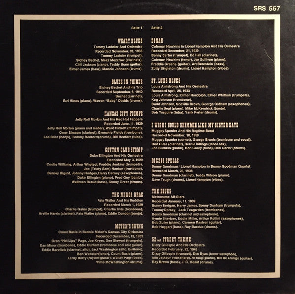 Various : Golden Days Of Jazz (LP, Comp, Mono)