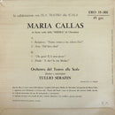 Maria Callas, Orchestra Del Teatro Alla Scala Direttore: Tullio Serafin : Brani Scelti Della Medea Di Luigi Cherubini (7", EP)