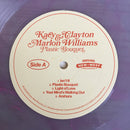 Kacy & Clayton And Marlon Williams (6) : Plastic Bouquet (LP, Album, Ltd, Sea)