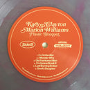 Kacy & Clayton And Marlon Williams (6) : Plastic Bouquet (LP, Album, Ltd, Sea)
