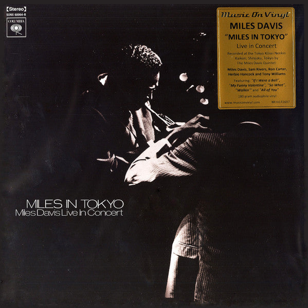 Miles Davis : Miles In Tokyo (LP, Album, RE, RM, Gat)