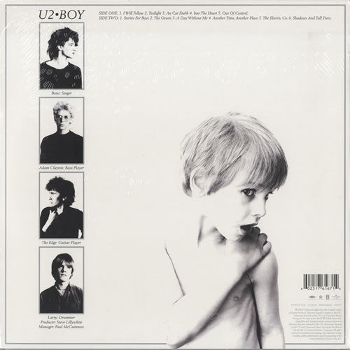 U2 : Boy (LP, Album, RE, RM)
