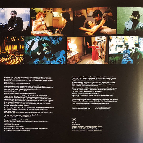 Clint Mansell Featuring Kronos Quartet : Requiem For A Dream (2xLP, Album, RE, RM, RP)