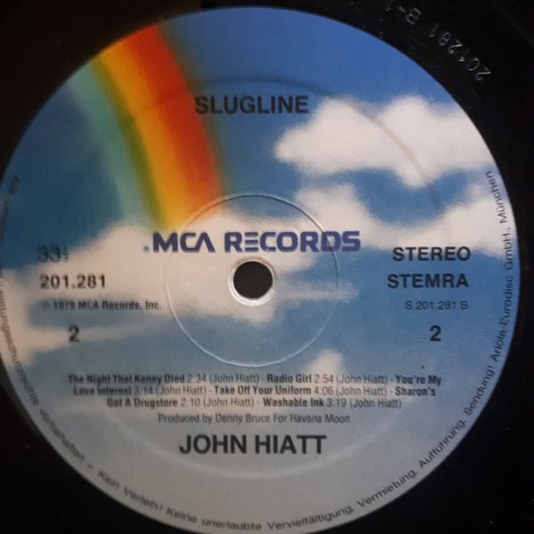 John Hiatt : Slug Line (LP, Album)