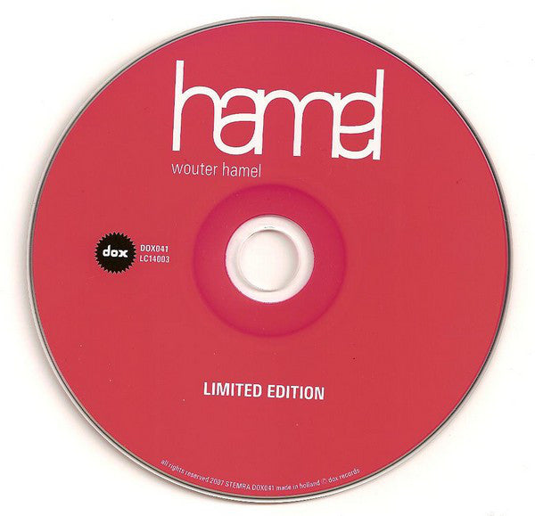 Wouter Hamel : Hamel (CD, Album, Ltd)