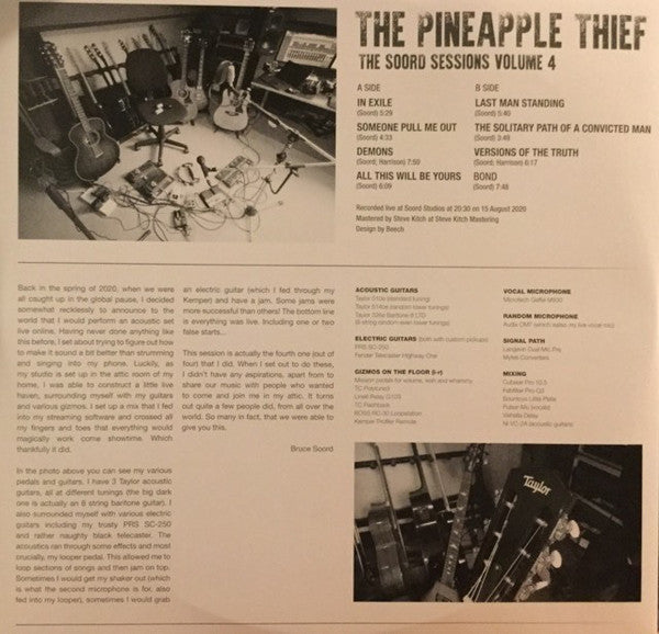 The Pineapple Thief : The Soord Sessions Volume 4 (LP, Album, Gre)