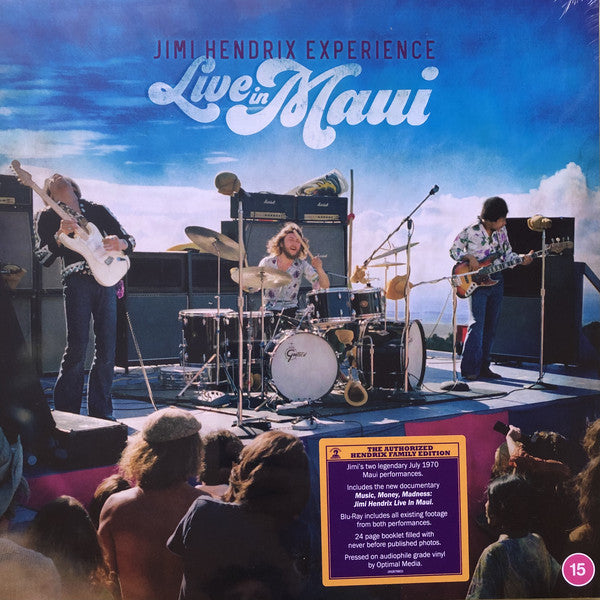 The Jimi Hendrix Experience : Live In Maui (Ltd + 3xLP, Album + Blu-ray, Multichannel, Dig)