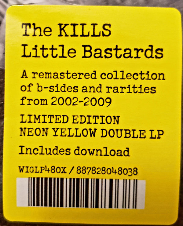 The Kills : Little Bastards (2xLP, Comp, Ltd, RM, Yel)