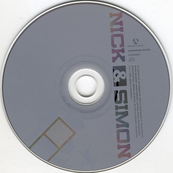 Nick & Simon : Nick & Simon (CD, Album, Enh)