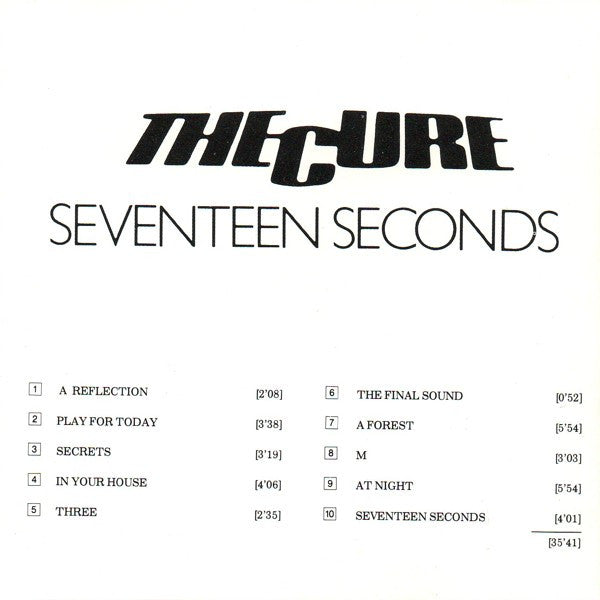 The Cure : Seventeen Seconds (CD, Album, RE)