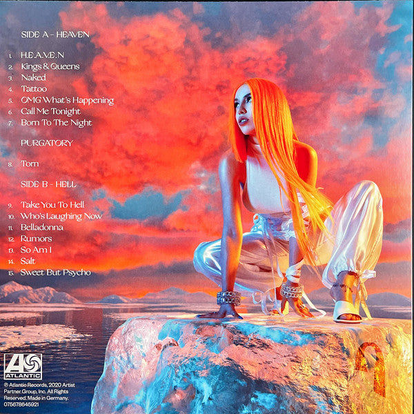 Ava Max : Heaven & Hell (LP, Album, Ltd, Blu)