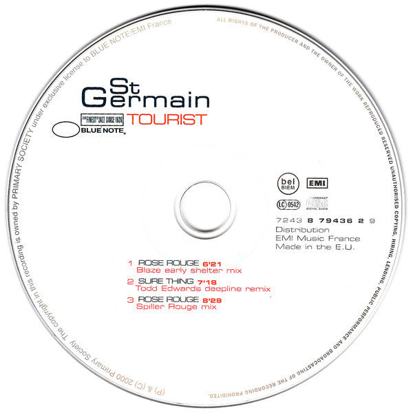 St Germain : Tourist (CD, Album + CD, Comp + Ltd)