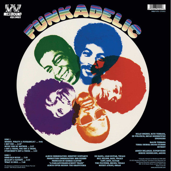 Funkadelic : Funkadelic (LP, Album, RE, Ora)