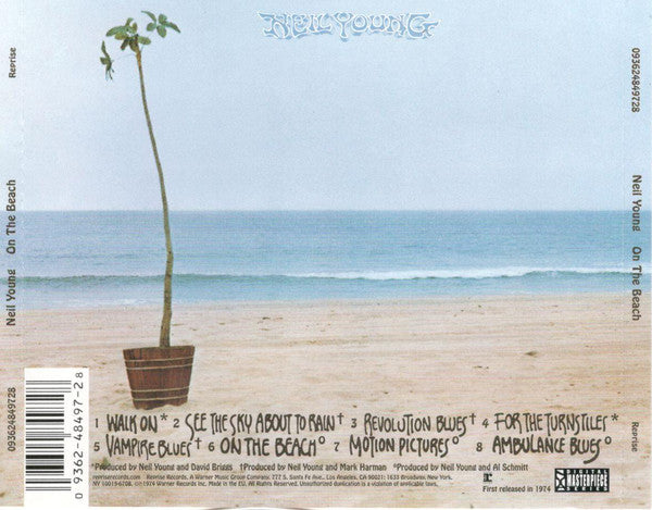 Neil Young : On The Beach (CD, Album, RE, RM)