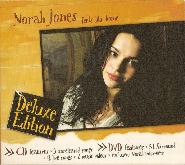 Norah Jones : Feels Like Home (CD, Album, Copy Prot., RE + DVD-V, PAL + Dlx)