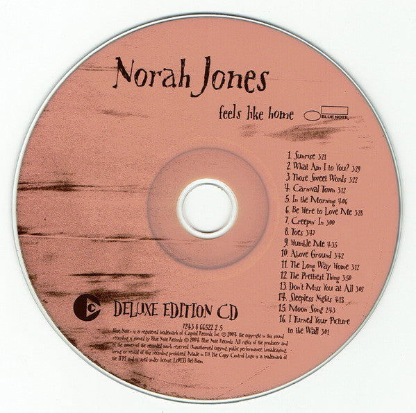 Norah Jones : Feels Like Home (CD, Album, Copy Prot., RE + DVD-V, PAL + Dlx)