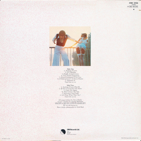 Steve Harley & Cockney Rebel : Love's A Prima Donna (LP, Album)