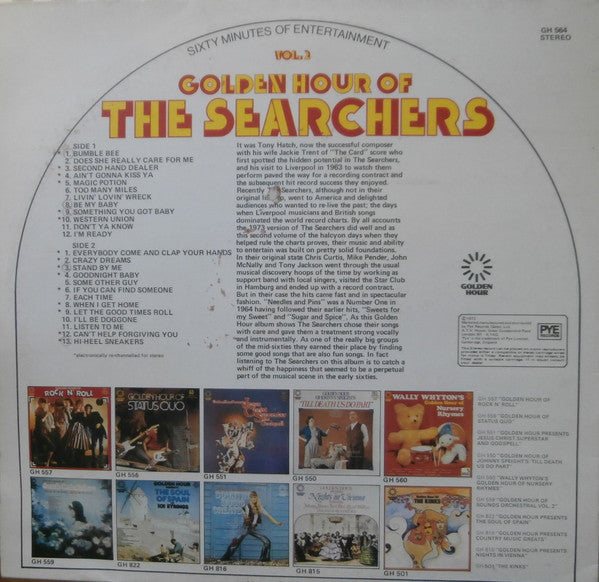 The Searchers : Golden Hour Of The Searchers Vol. 2 (LP, Comp)