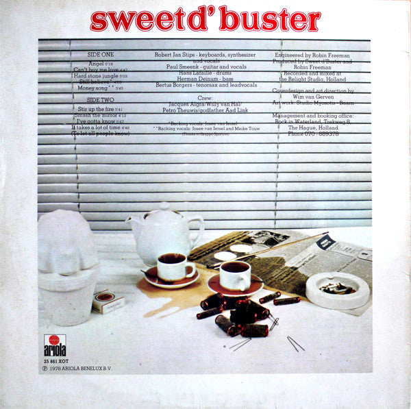 Sweet d'Buster : Friction (LP, Album)