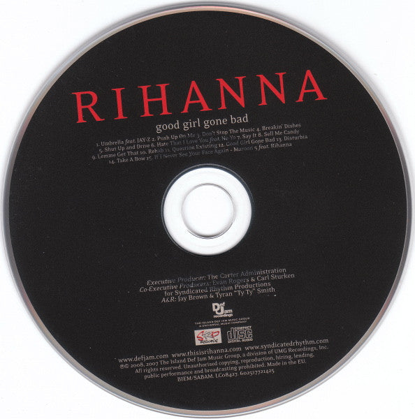 Rihanna : Good Girl Gone Bad: Reloaded (CD, Album, Sup)