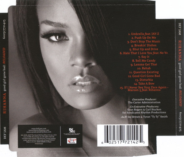 Rihanna : Good Girl Gone Bad: Reloaded (CD, Album, Sup)