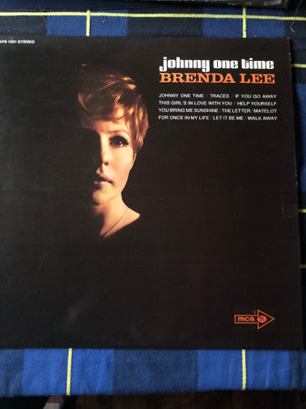 Brenda Lee : Johnny One Time (LP, Album, RE)
