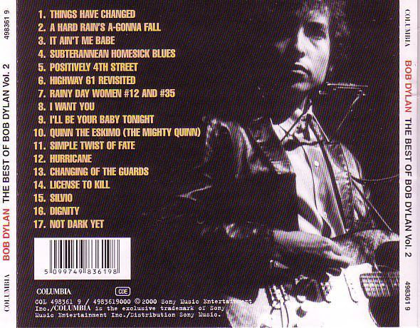 Bob Dylan : The Best Of Bob Dylan Volume 2 (2xCD, Comp, Ltd)