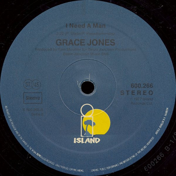 Grace Jones : La Vie En Rose (12", Single)