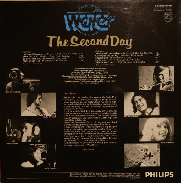 Water (4) : The Second Day (LP, Album)