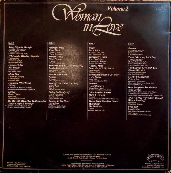 Various : Woman In Love Volume 2 (2xLP, Comp, Gat)