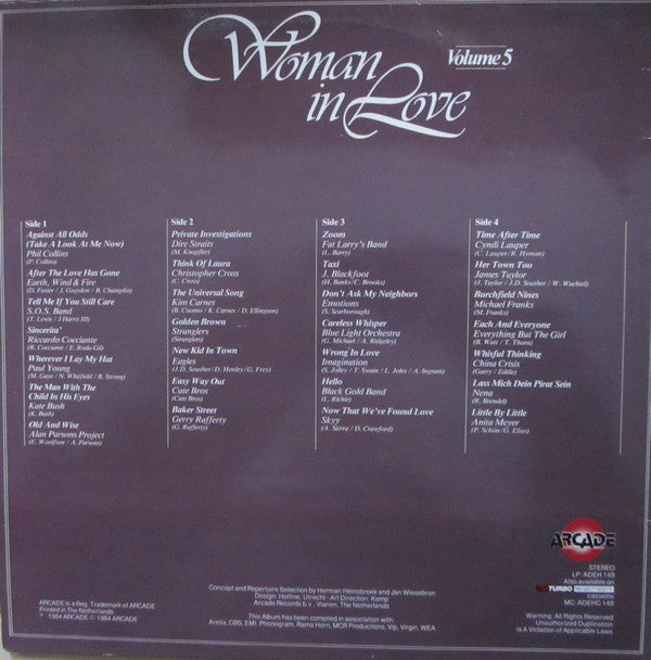 Various : Woman In Love Volume 5 (2xLP, Comp)