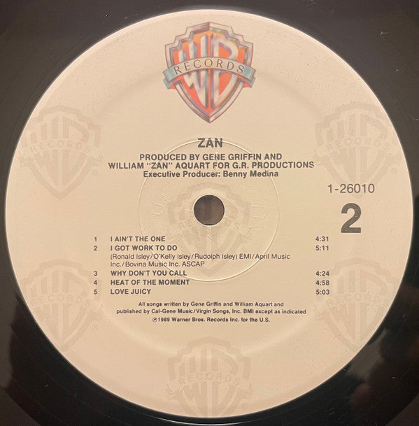 Zan : Zan (LP, Album)