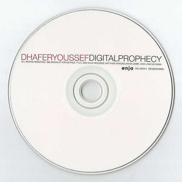 Dhafer Youssef With Eivind Aarset, Dieter Ilg, Rune Arnesen, Ronu Majumdar, Bugge Wesseltoft, Jan Bang, Nils Petter Molvær : Digital Prophecy (CD, Album)