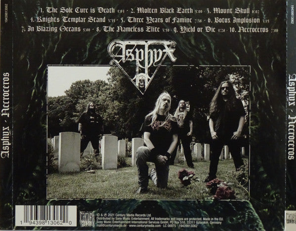 Asphyx (2) : Necroceros (CD, Album)